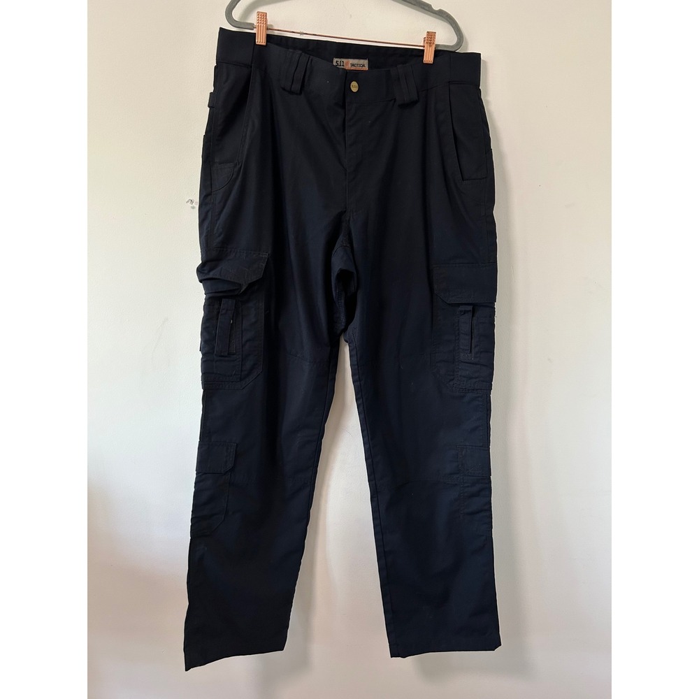 5.11 Tactical Ripstop Cargo Pants Mens 38x34 Navy Blue Gorpcore Utility